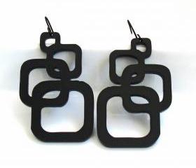 Inseparable Squares Earrings